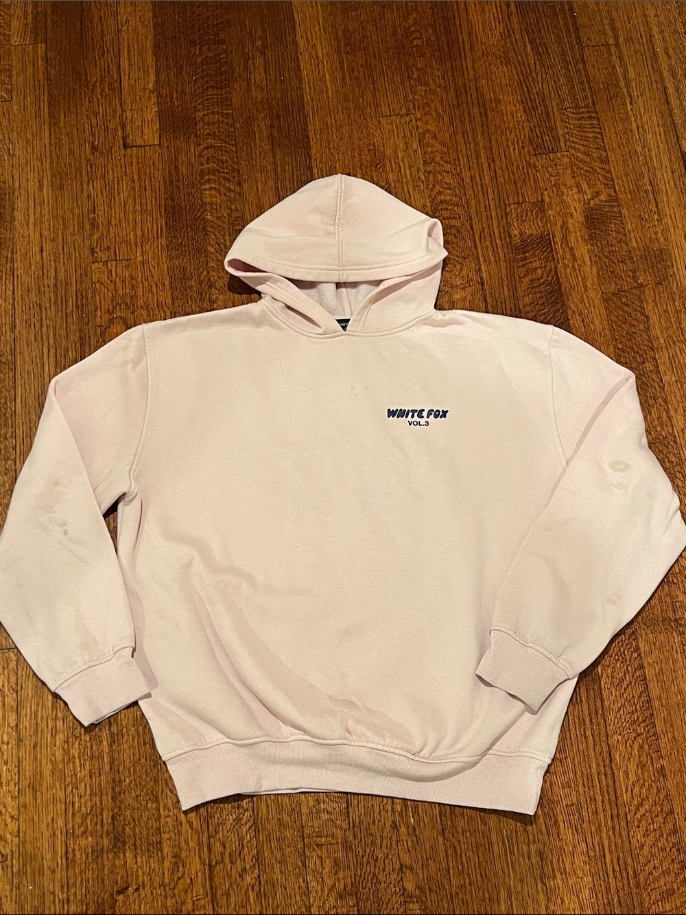 White Fox Hooded Sweatshirt